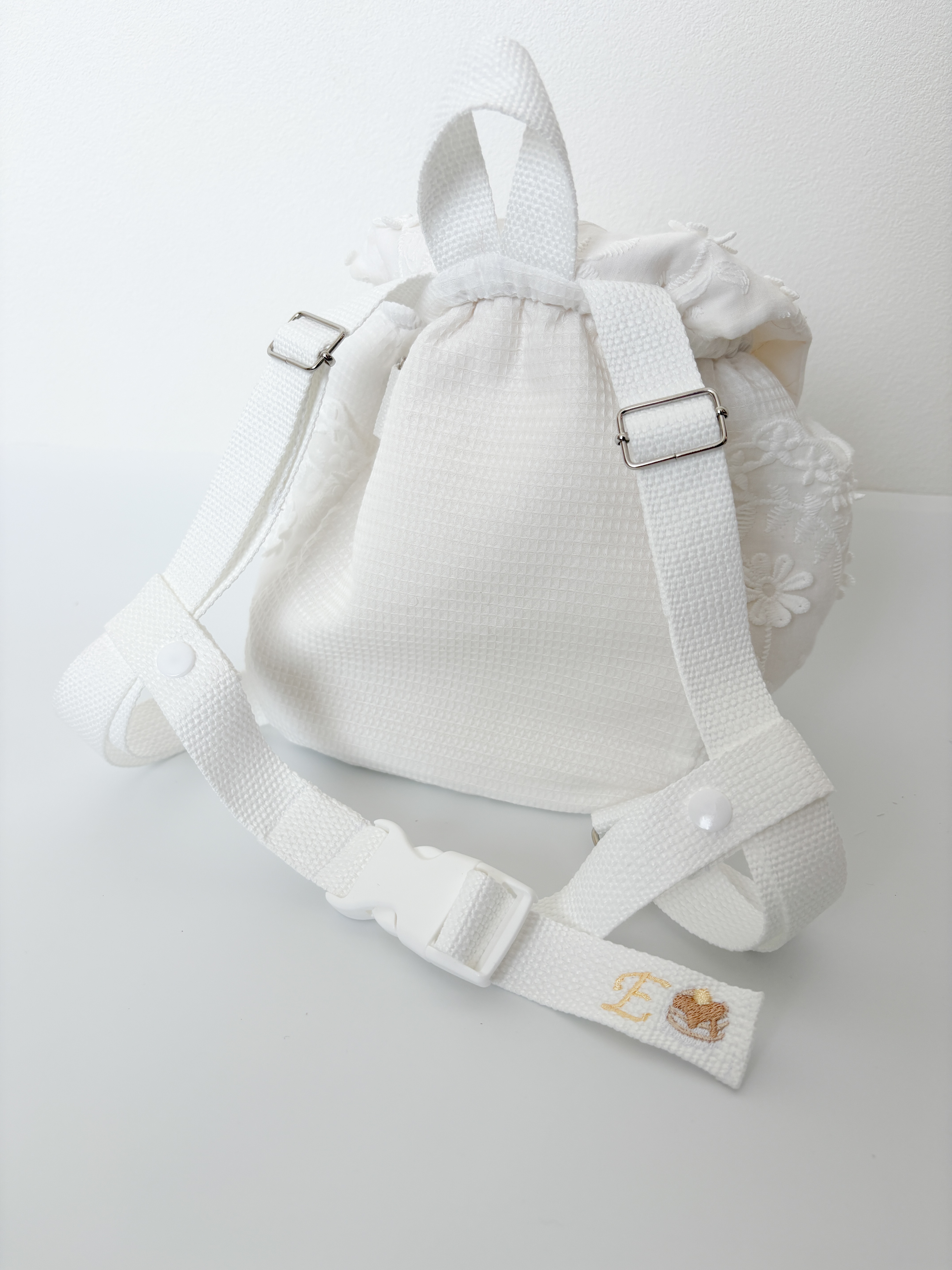 チェストベルト イニシャル刺繍